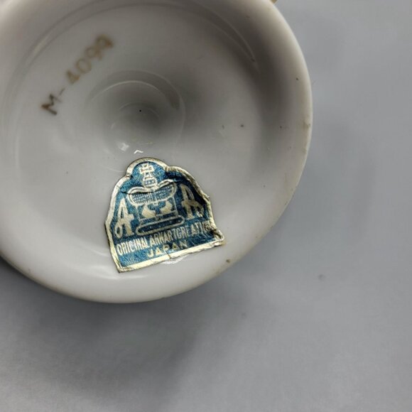 Vtg Royal Carlton Japan Porcelain Tea Cup Saucer Set Gold Handle Trim Victorian - Picture 6 of 14